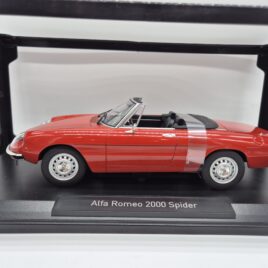 Norev models 1.18 Alfa Romeo 2000 Spider ( 1978 ) red colour ( 187880 )