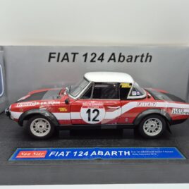 SUNSTAR Models 1.18 Fiat 124 Abarth  #12 Rally Sanremo 1973 ( 4944 )