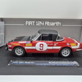SUNSTAR Models 1.18 Fiat 124 Abarth #9 Winner Rally Dell’ Isola D’Elba 1971 ( 4945 )