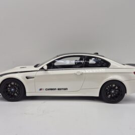 GT Spirit Models 1.18 BMW E92 M3 ( 2012 ) White colour Carbon Edition ( ZM015 )