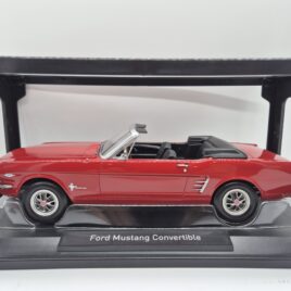 Norev Model 1.18 Ford Mustang convertible 1966  Red colour ( 182810 )