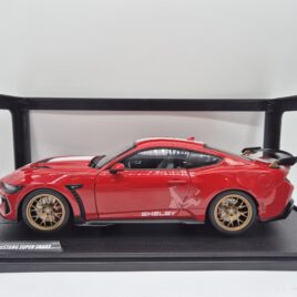 Solido 1.18 Ford Shelby Mustang super snake ( 2024 ) Race Red colour ( S1813801 )