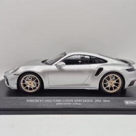Minichamps 1.18 Porsche 911 992 Turbo S 2024  Silver colour ( 153 069174 )