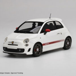 Top Speed Models 1.18 Fiat Abarth 595  Gara White colour ( TS0397 )