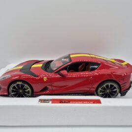 Burago Signature 1.18 Ferrari 812 Competizione  Red colour / yellow livery ( 18-16915 )