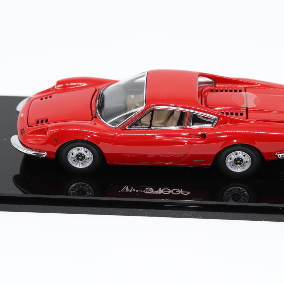 Kyosho 1.43 Ferrari Dino 246 gt red with beige interior ( 05081RS ...