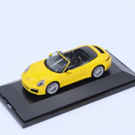 HERPA 1.43 Porsche 911 ( 991 ) Carrera 4S cabriolet yellow