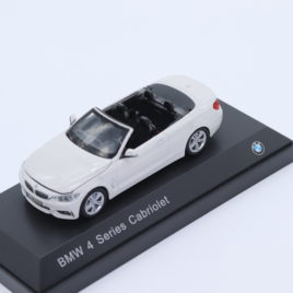 MINICHAMPS 1.43 dealer model  BMW 4 series cabriolet white  ( 80 422336867 )