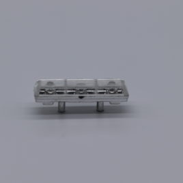 1.43 police light bar MX7000 style clear ( unpainted ) code 3
