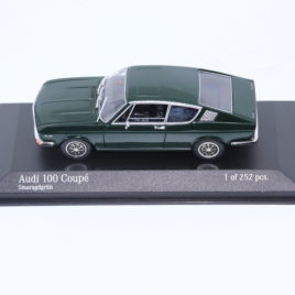 MINICHAMPS 1.43 AUDI 100 coupe  dark green Limited edition 1 of 252 made ( 430 019129 )