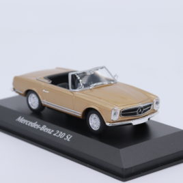 MINICHAMPS MAXICHAMPS 1.43 MERCEDES BENZ 230 SL 1965  Gold metallic color ( 940 032230 )