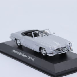 MINICHAMPS MAXICHAMPS 1.43 MERCEDES BENZ 190 SL 1955  Silver color ( 940 033130 )