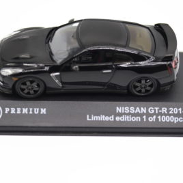 PREMIUM COLLECTABLES 1.43 NISSAN R35 GT-R  2014  Black color ( T9P-10007 )