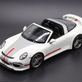 GT SPIRIT 1.18 PORSCHE TECHART 991 911 TARGA  White color ( GT 108 )