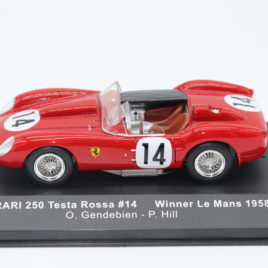 IXO 1.43 FERRARI 250 TESTA ROSSA  1958 LeMans winner # 14 car  ( LM1958 )