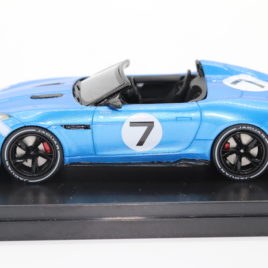 PREMIUM X 1.43 JAGUAR F-TYPE PROJECT 7  2013 Goodwood festival car #7  Blue color ( PR0483 )