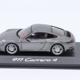 MINICHAMPS PORSCHE SELECTION 1.43 PORSCHE 911 CARRERA 4 Metallic Grey color ( WAP0201030G )