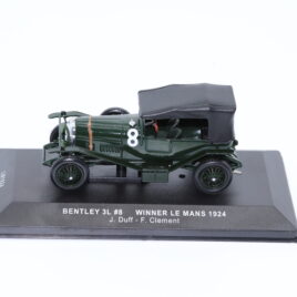 IXO 1.43 BENTLEY 3L  1924 Le MANS WINNER Car #8  ( LM1924 )