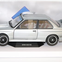SOLIDO 1.18 BMW E30 M3 1990  Silver metallic colour  ( S1801506 )
