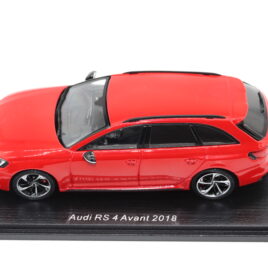 SPARK 1.43 AUDI RS 4 Avant 2018  Red colour  ( S7833 )