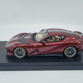 Looksmart models 1.43 Ferrari 812 Competizone  Rosso Fiorano with grey Livery ( LS530D )