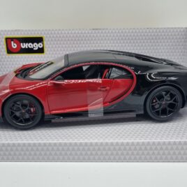BURAGO 1.18 Bugatti Chiron sport  red / black colour  ( 18-11044 )