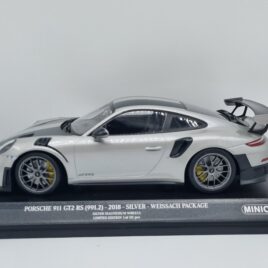 MINICHAMPS 1.18 Porsche 911 991.2 GT2 RS 2018 Weissach package  Silver colour ( 153 068311 )