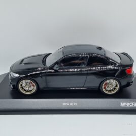 Minichamps 1.18 BMW M2 CS F87 2020 Black metallic / gold wheels ( 155 021021 )