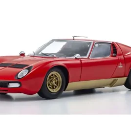 KYOSHO 1.18 Lamborghini Miura P400 SV Red over gold colour ( 08317RG )
