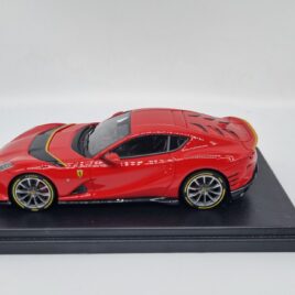 LOOKSMART MODELS 1.43 Ferrari 812 COMPETIZIONE Rosso Scuderia / yellow lines ( LS530E )
