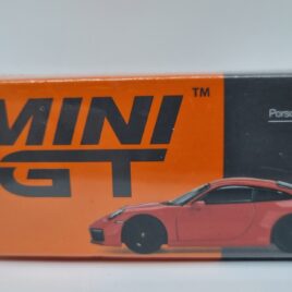 MINI GT 1.64 PORSCHE 911 ( 992 ) Carrera 4S Lava orange colour ( MGT00371-R )