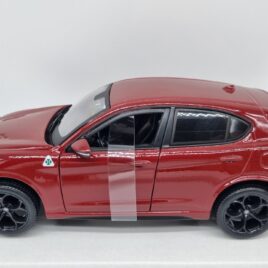 BURAGO 1.24 Alfa Romeo Stelvio 2017 dark red colour ( 18-21086 )