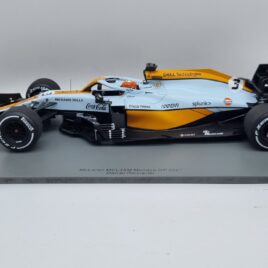 SPARK MODELS 1.18 McLaren MCL35M 2021 Monaco F1 GP Daniel Ricciardo Gulf livery ( 18S596 )