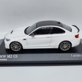 MINICHAMPS 1.43 BMW M2 CS 2020 White with Gold wheels ( 410 021020 )