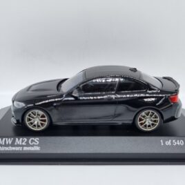 MINICHAMPS 1.43 BMW M2 CS 2020 Black metallic colour / gold wheels ( 410 021024 )