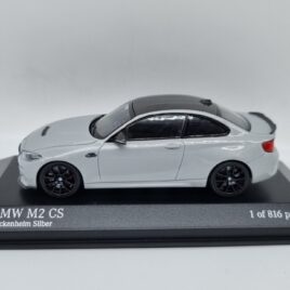 MINICHAMPS 1.43 BMW M2 CS 2020 Silver with Black wheels ( 410 021027 )