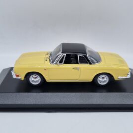 Minichamps Maxichamps 1.43 VW Volkswagen 1600 Karmann Ghia 1966 Yellow colour ( 940 050220 )