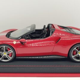 MR COLLECTION 1.18 Ferrari 296 GTS Rosso Imola Asserto Fiorano ( FE037E )