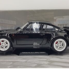 SOLIDO Models 1.18 Porsche 911 964 Turbo Bad Boys Black colour 1990 ( S1803404 )