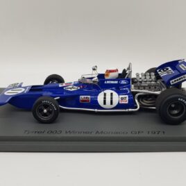 SPARK Models 1.43 Tyrrell 003 1971 Monaco F1 GP winner Jackie Stewert ( S7213 )