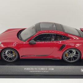Minichamps 1.18 Porsche 911 992 Turbo S Red colour ( 155 069070 )