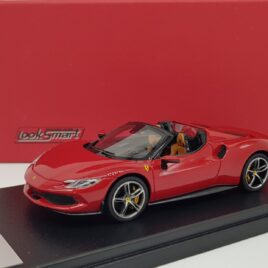 Looksmart models 1.43 Ferrari 296 GTS New Rosso Corsa red colour ( LS538C )