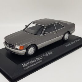 MINICHAMPS 1.43 Mercedes Benz 560 SEC ( C126 ) 1986 Grey Metallic ( 943 035123 )