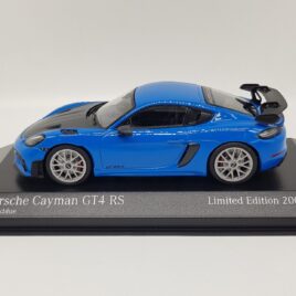 Minichamps 1.43 Porsche 718 ( 982 ) Cayman GT4 RS 2021 Shark blue ( 413 069705 )