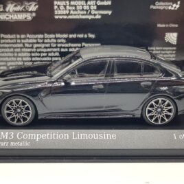 Minichamps 1.43 BMW G80 M3 2020 Black Metallic colour 410 020202