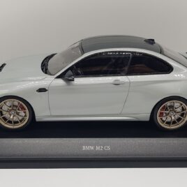 Minichamps 1.18 BMW M2 CS 2020 Silver with gold wheels ( 155 021028 )