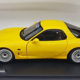 SOLIDO MODELS 1.18 Mazda RX7 FD RS Streetfighter 1994 Yellow colour ( S1810603 )