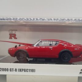 INNO 1.64 Nissan Skyline 2000 GT-R ( KPGC110 ) Red colour ( IN64-KPGC110-RED )