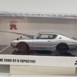 INNO 1.64 Nissan Skyline 2000 GT-R ( KPGC110 ) Silver ( IN64-KPGC110-SIL )
