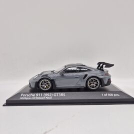 Minichamps 1.43 Porsche 911 ( 992 ) GT3 RS 2023 Grey colour Weissach Package ( 410 062100 )